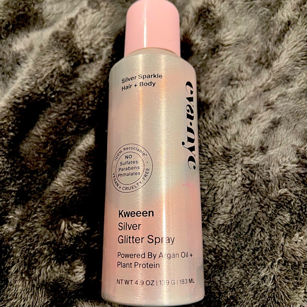 Eva-NYC Karen Silver Hair & Body Glitter Spray